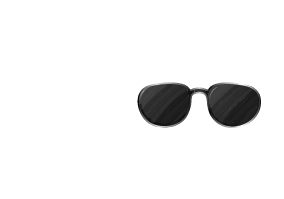 lunettes de soleil noires sans fond